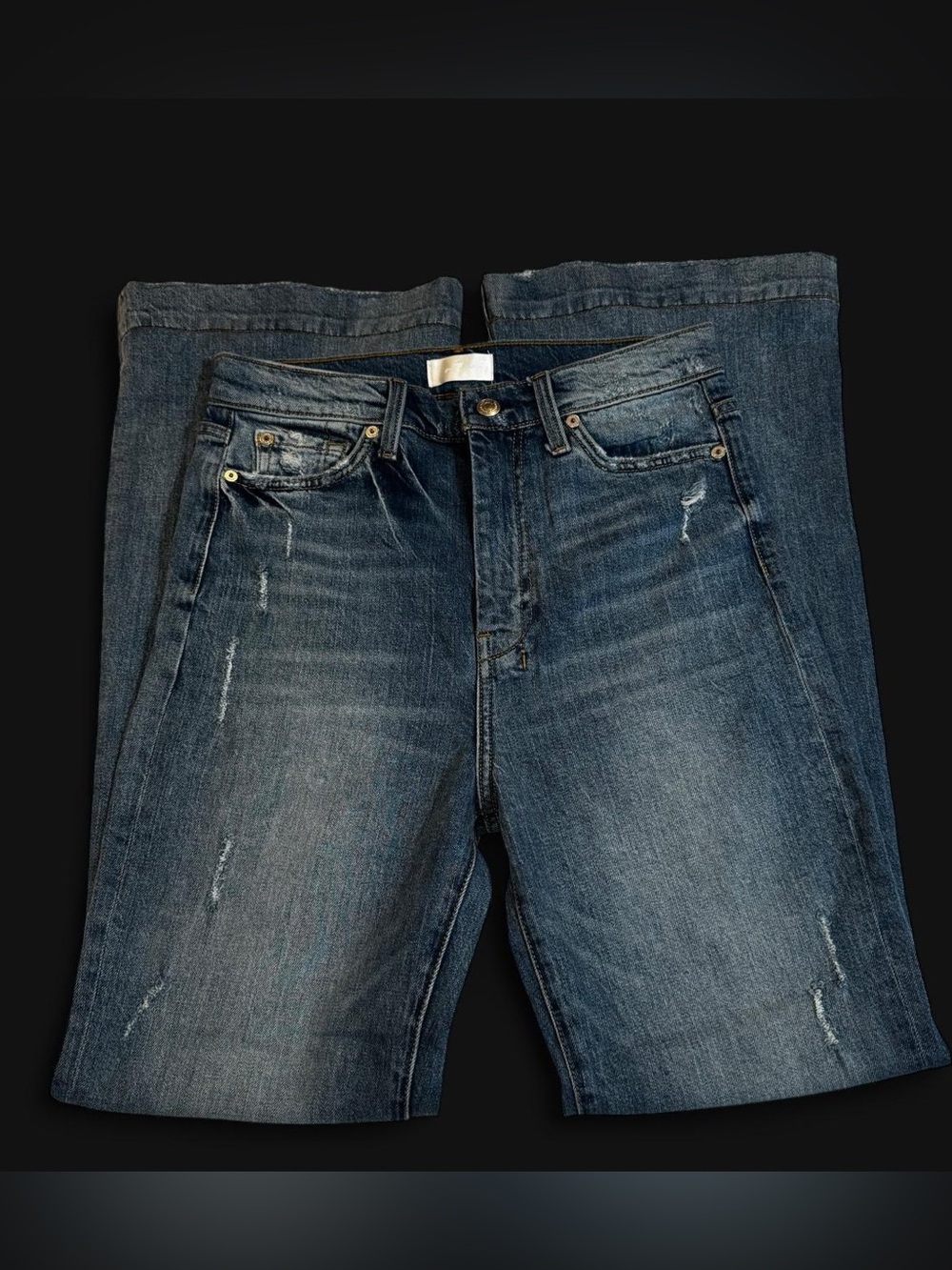 7 For All Mankind Ultra High Rise Dojo Size 28